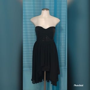 Black strapless kiwi tucker dress